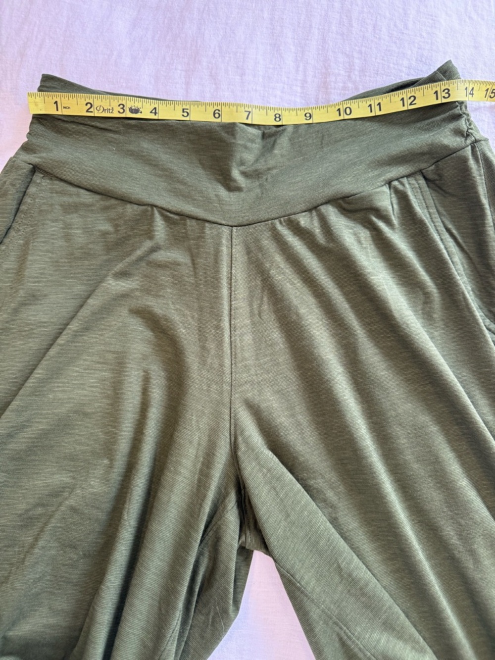 Toad&Co Olive Green Wide-Leg Pants - Picture 8 of 10